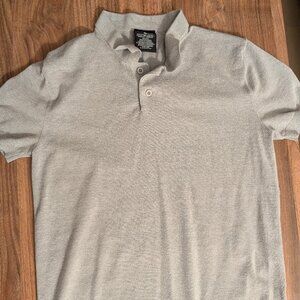 True Classic Grey Polo Shirt - Men's Size S
